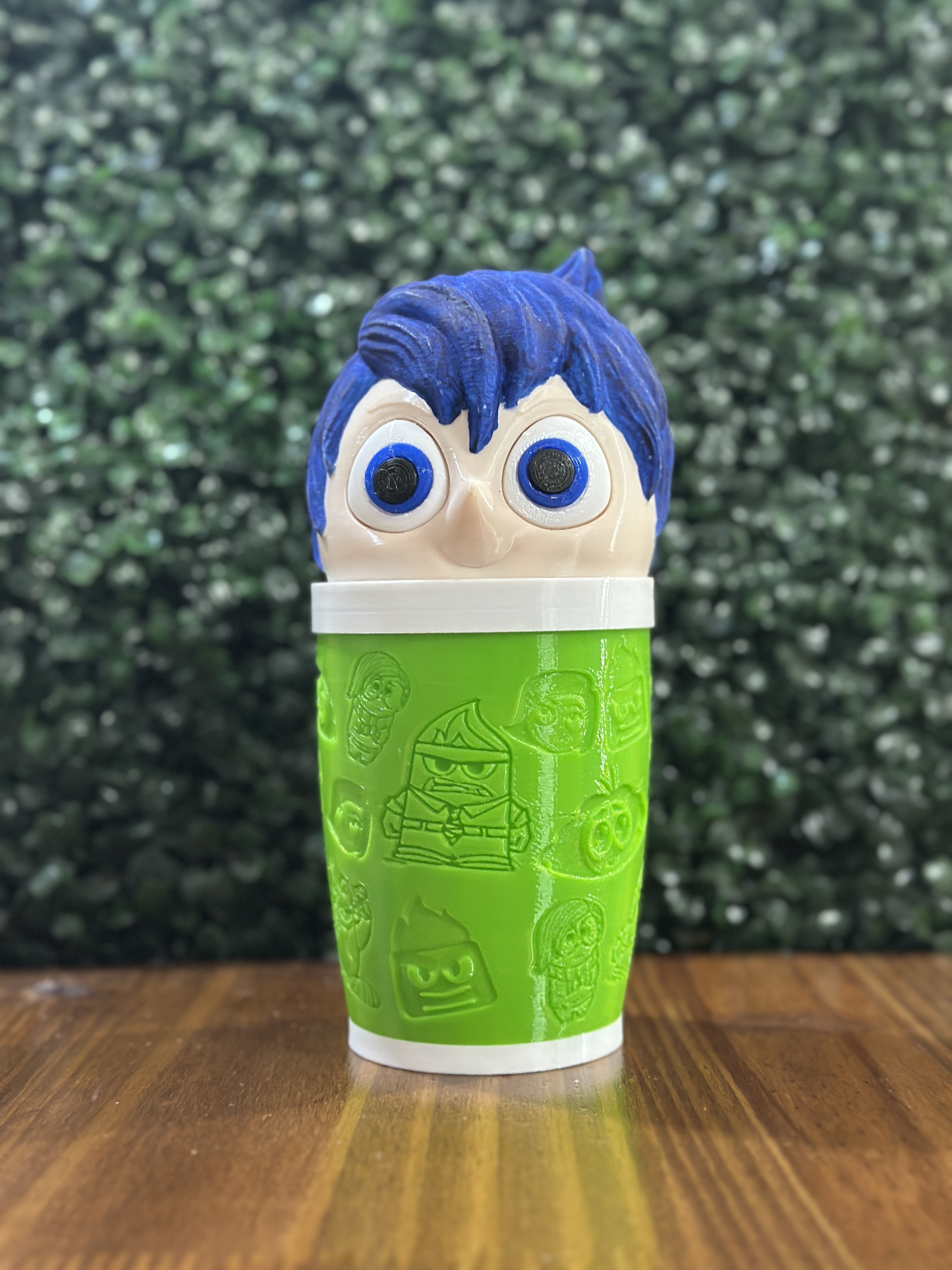 Vaso Milkshake Alegría - Intensamente 300 cc 💙✨🌱