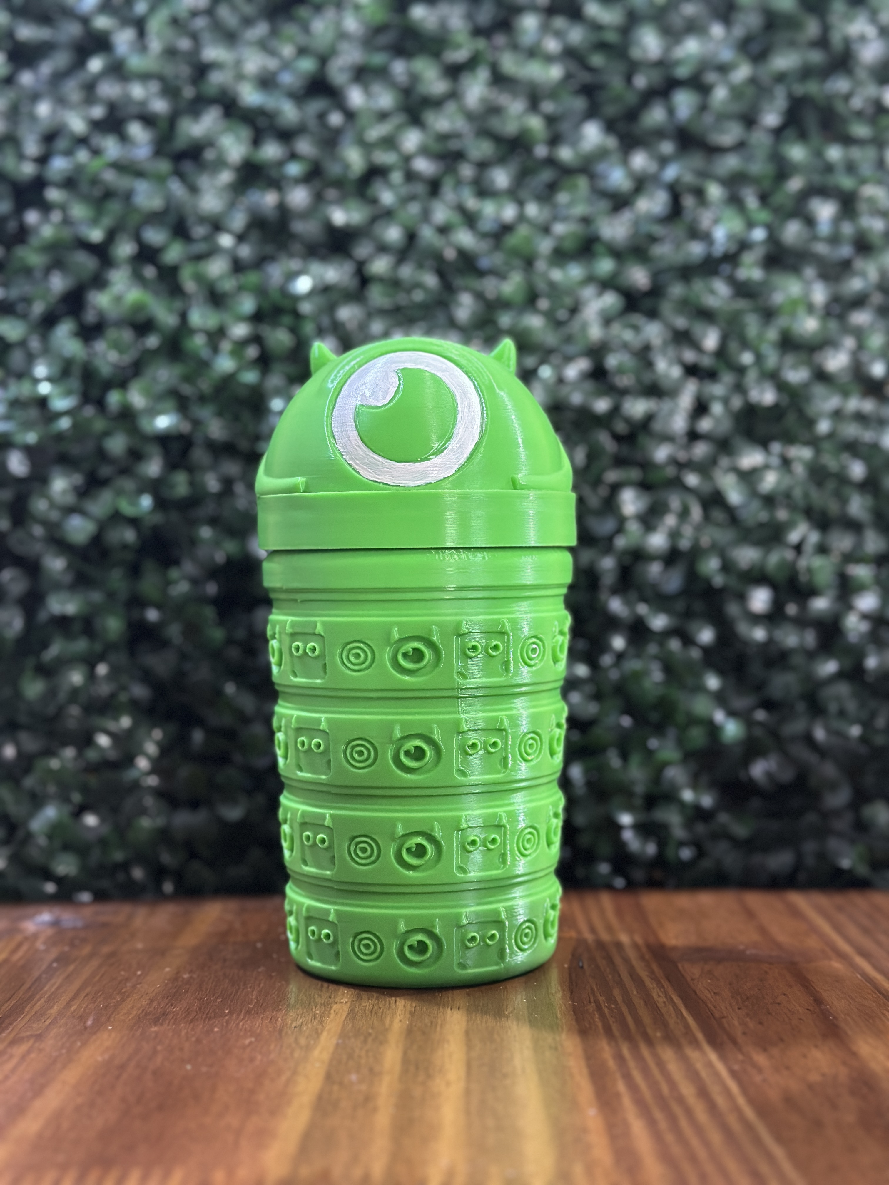 Vaso Milkshake Mike Wazowski - Monsters Inc. 300 cc 👁️💚🚪