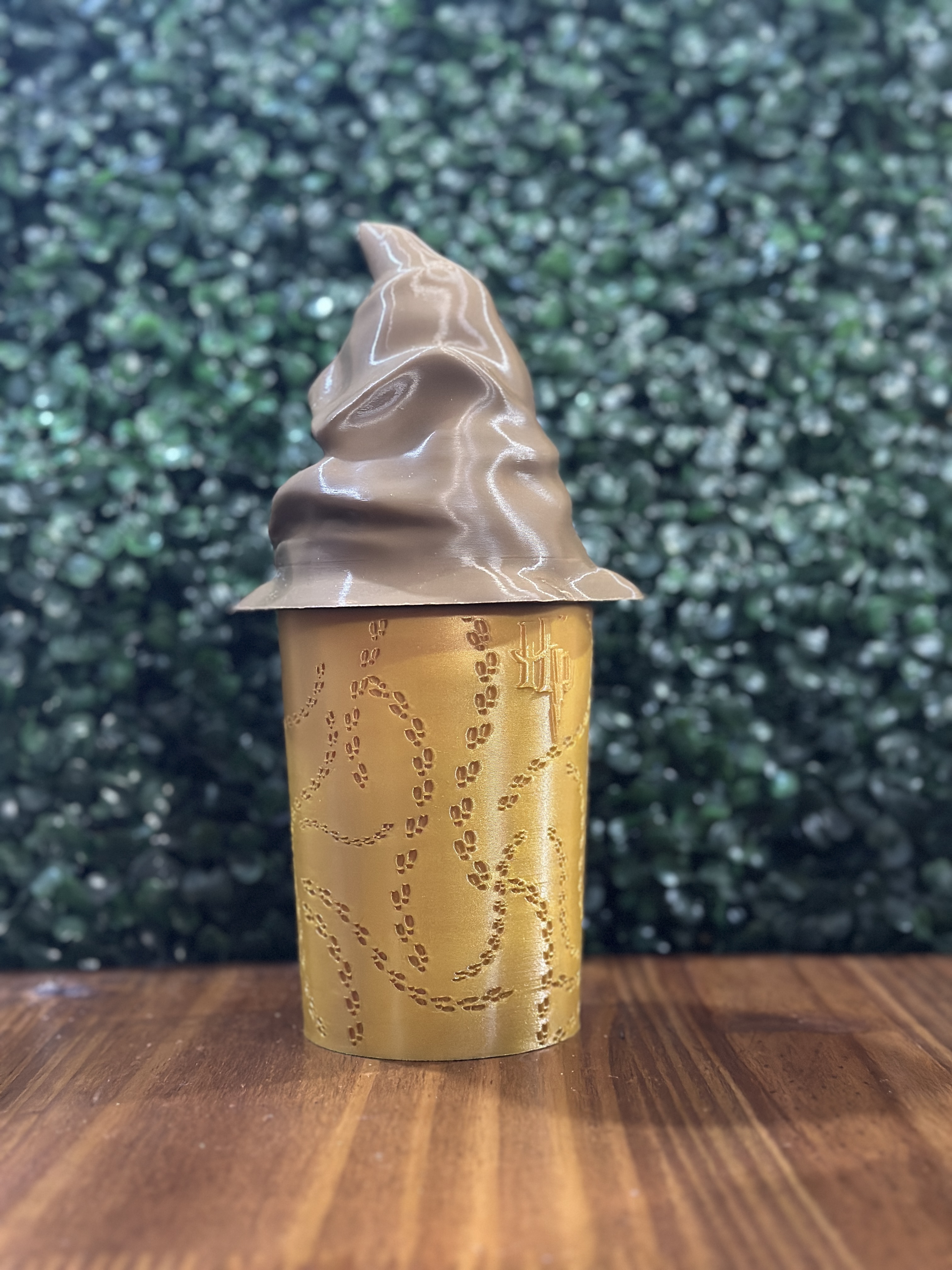 Vaso Milkshake Sombrero Seleccionador y Mapa del Merodeador - Harry Potter 300 cc 🧙‍♂️⚡🏰