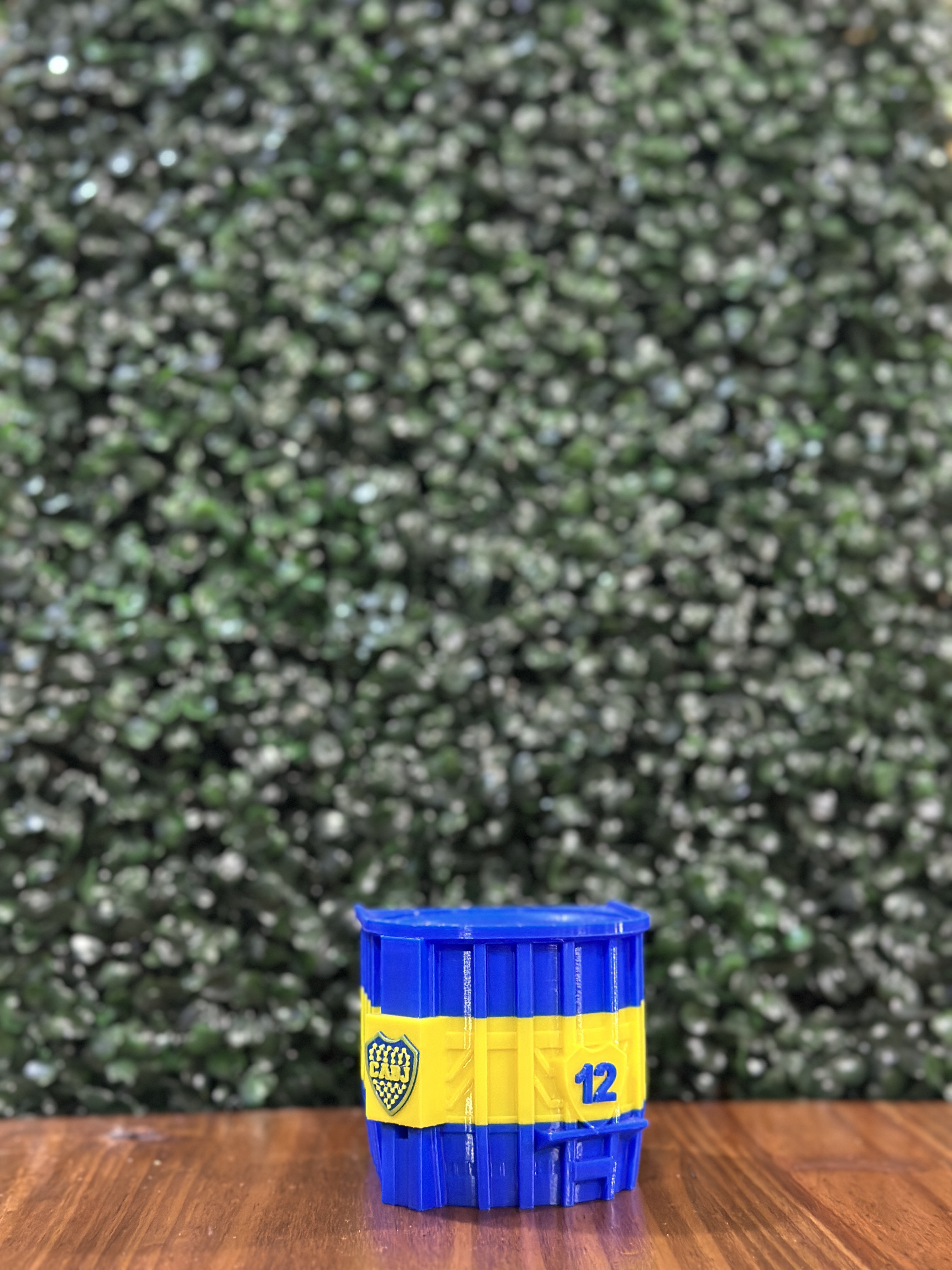 Mate 3D La Bombonera - Boca Juniors (CABJ - La 12) 💙💛💙🏟️🧉