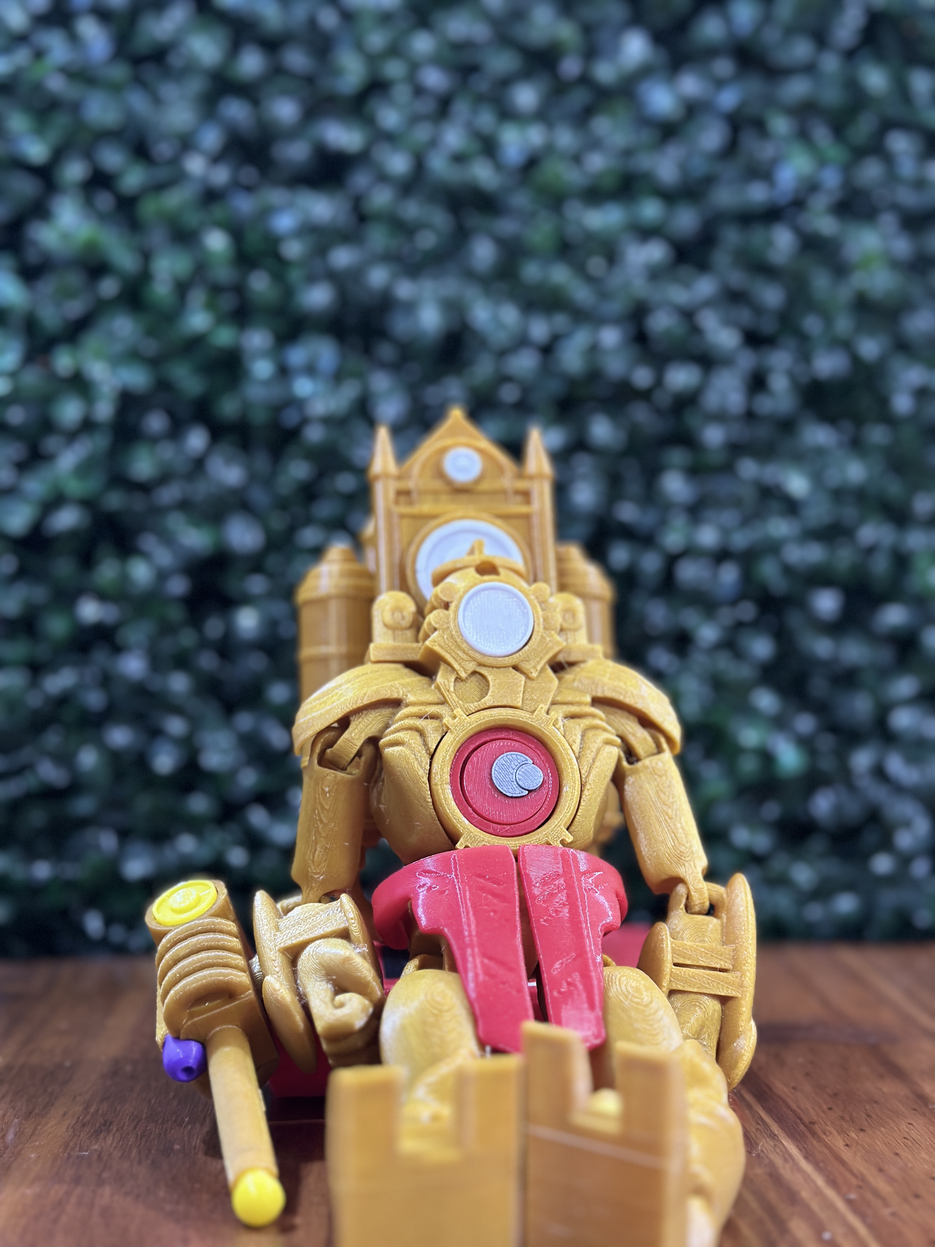 Figura Coleccionable Titan Clockman Skibidi Toilet 3D ⏱️🤖🔥
