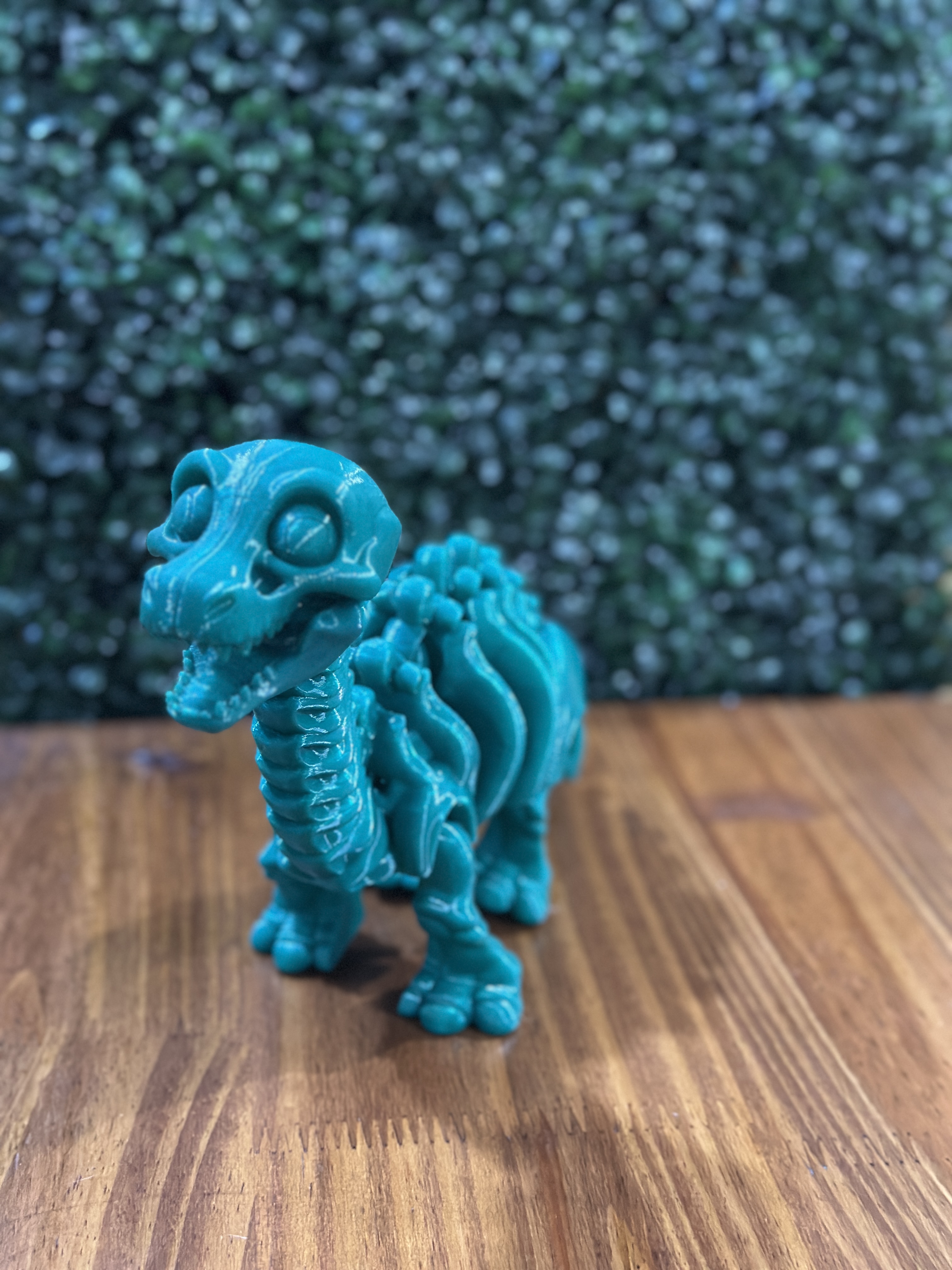 Figura Coleccionable Esqueleto Gigantosaurio Articulado 3D 🦴🦖🌋