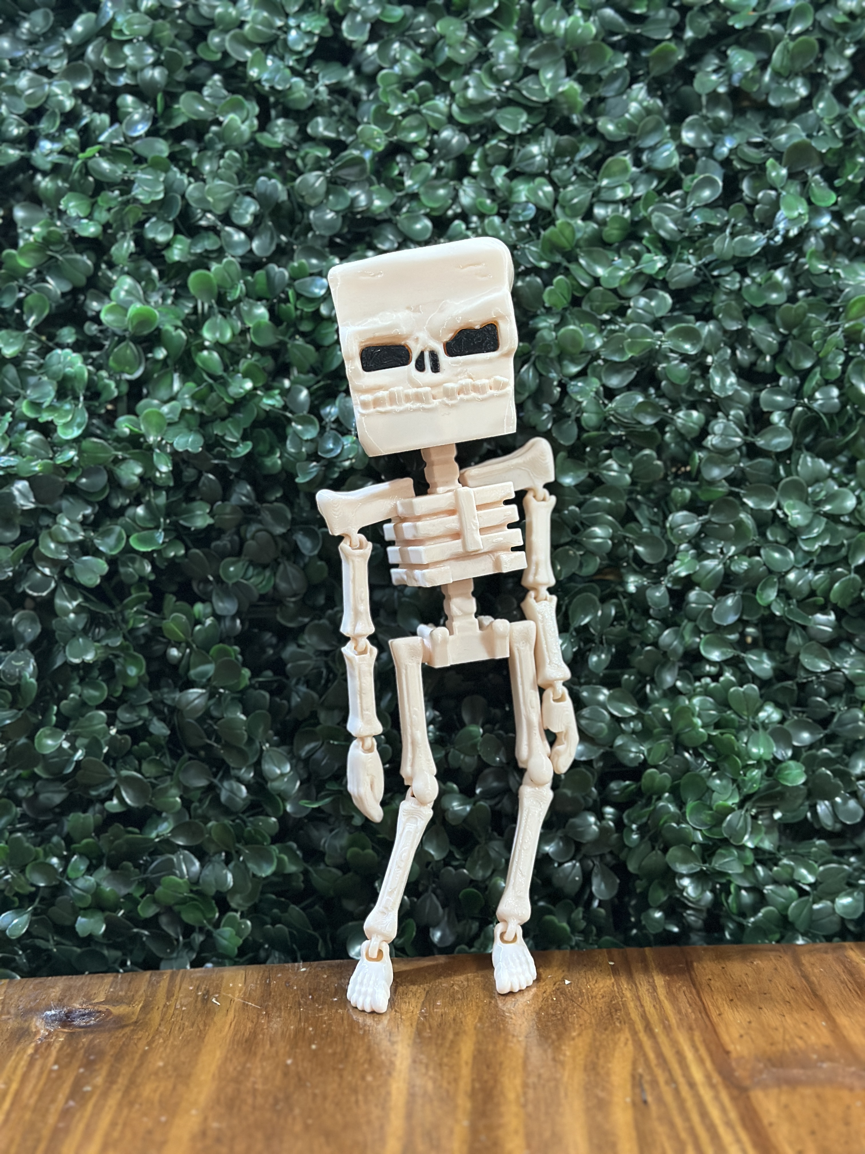 Figura Coleccionable Esqueleto Minecraft Articulado 3D 🏹💀