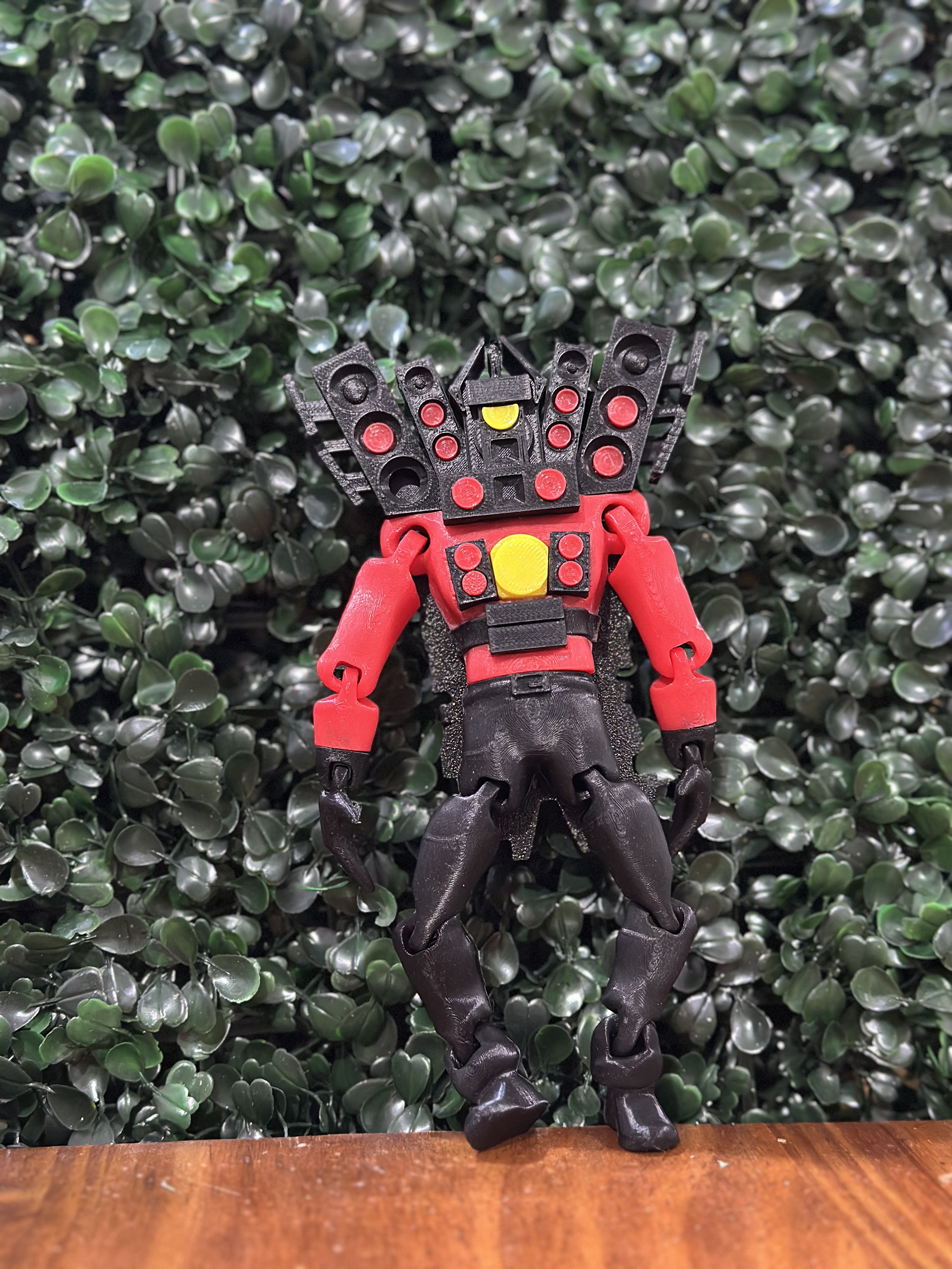 Figura Coleccionable Titan Speakerman Articulado 3D 🔊🔴🤖