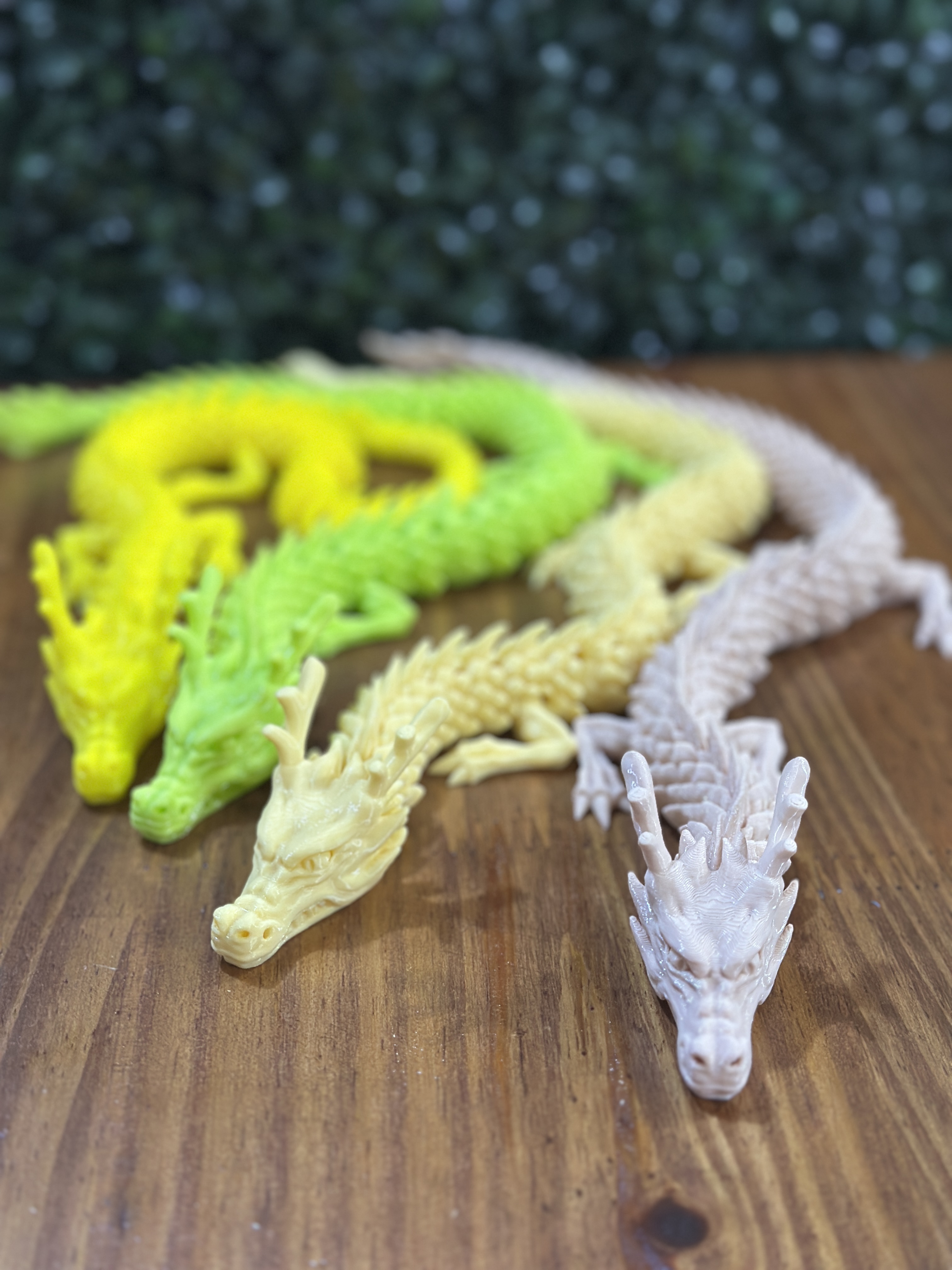 Dragón Oriental Articulado 3D 🐉🧡🔥