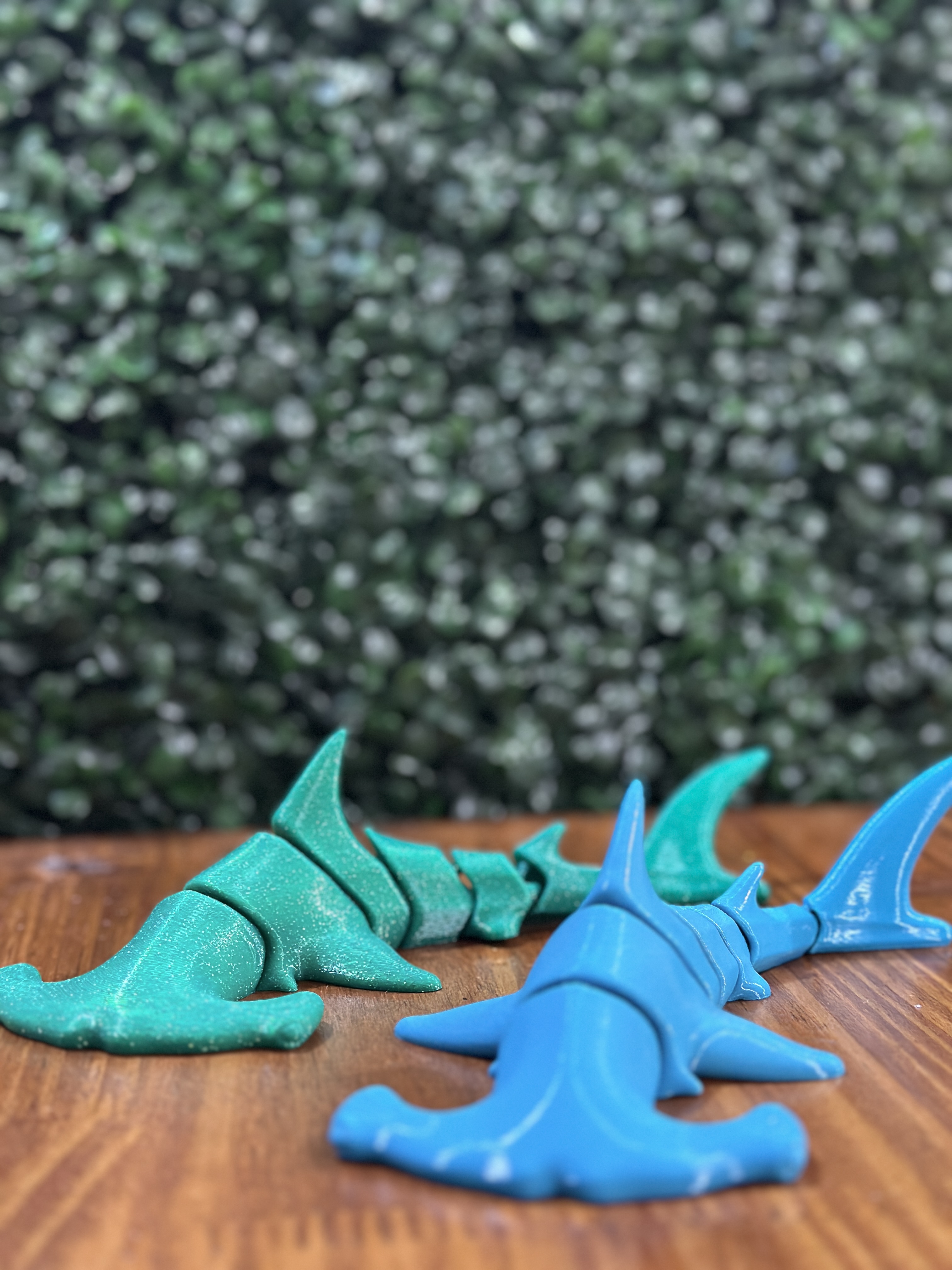 Figura Tiburón Martillo Articulado 3D 🦈🌊✨