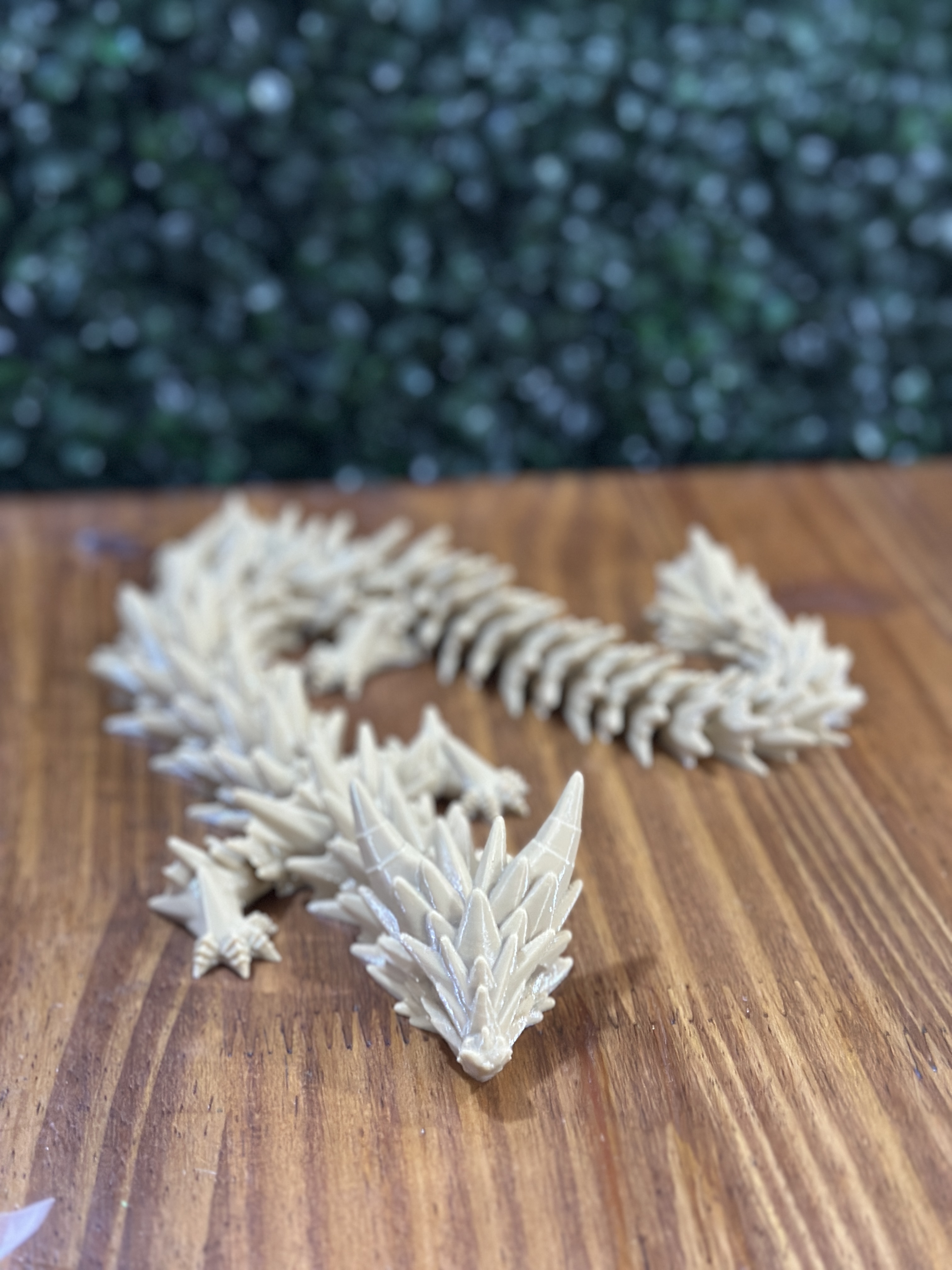 Figura Dragón Cristal / Espinas Flexi Articulado 3D 🐉💎✨