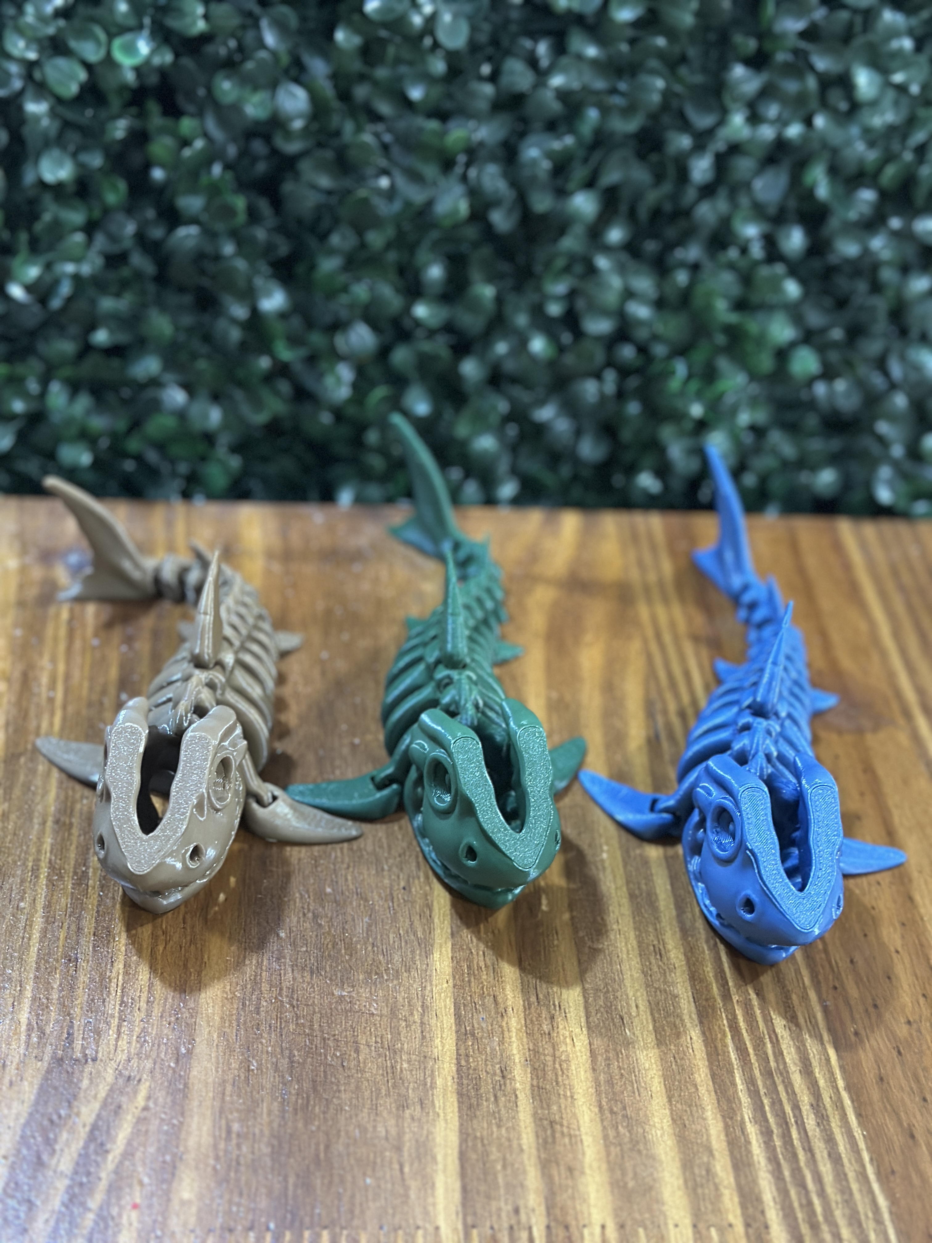 Tiburón Esqueleto Flexi Articulado 3D 🦈💀✨