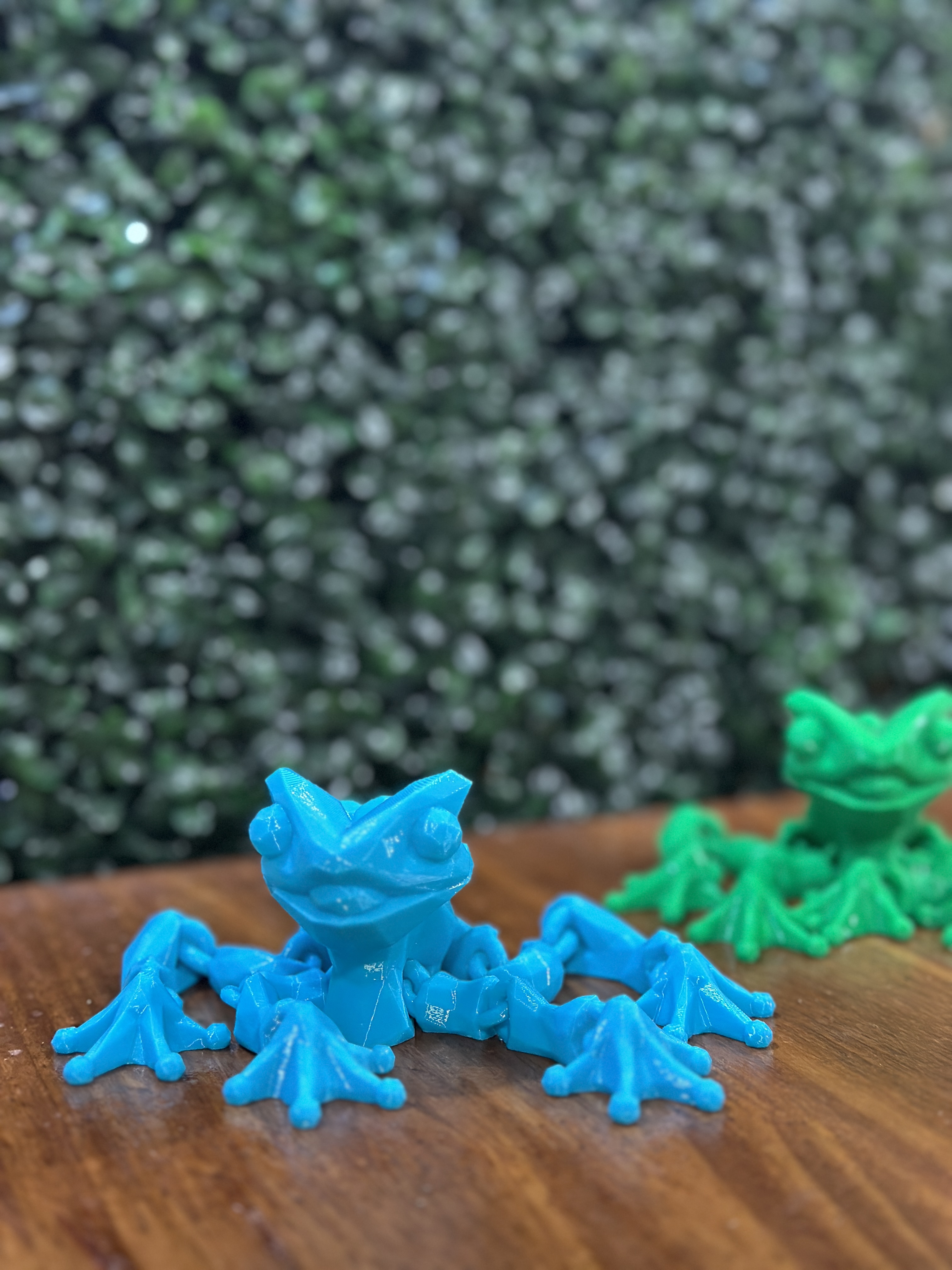 Rana / Sapo Cristales Flexi Articulado 3D 🐸💎✨