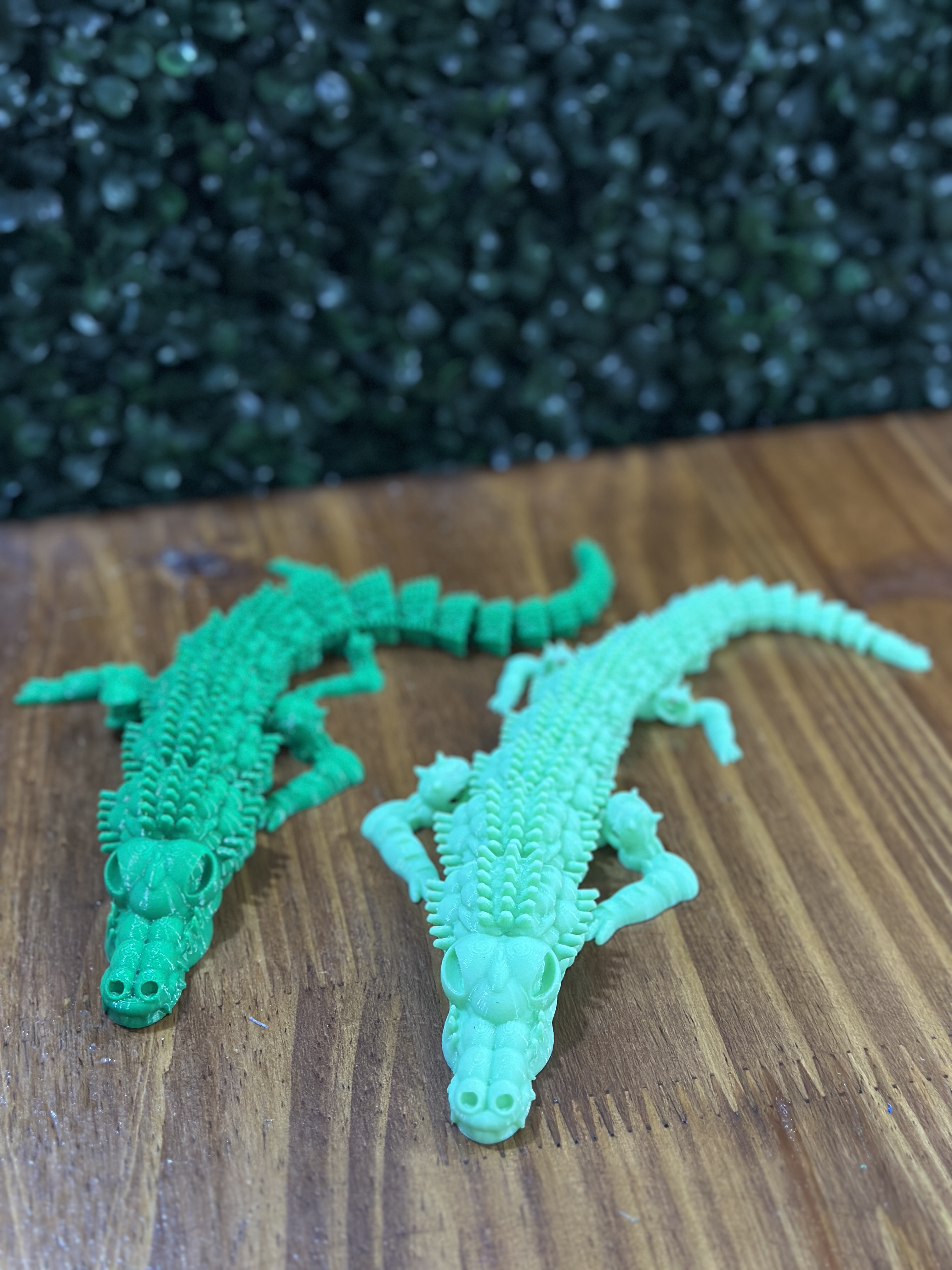 Caimán Texturizado Flexi Articulado 3D 🐊🌿✨