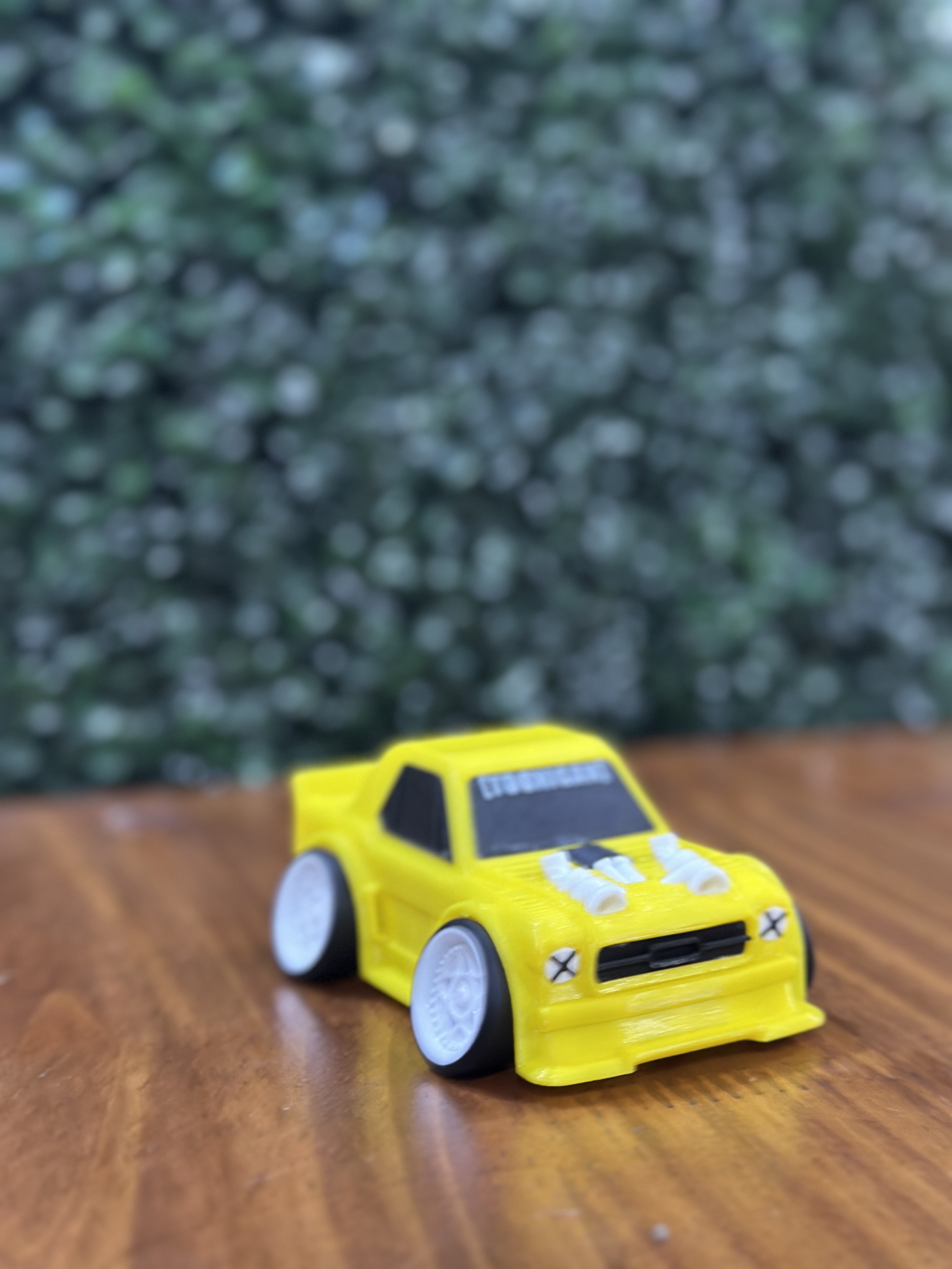 Mini Auto Hoonicorn / Mustang Drift Estilo Toon 3D 🏎️💨✨