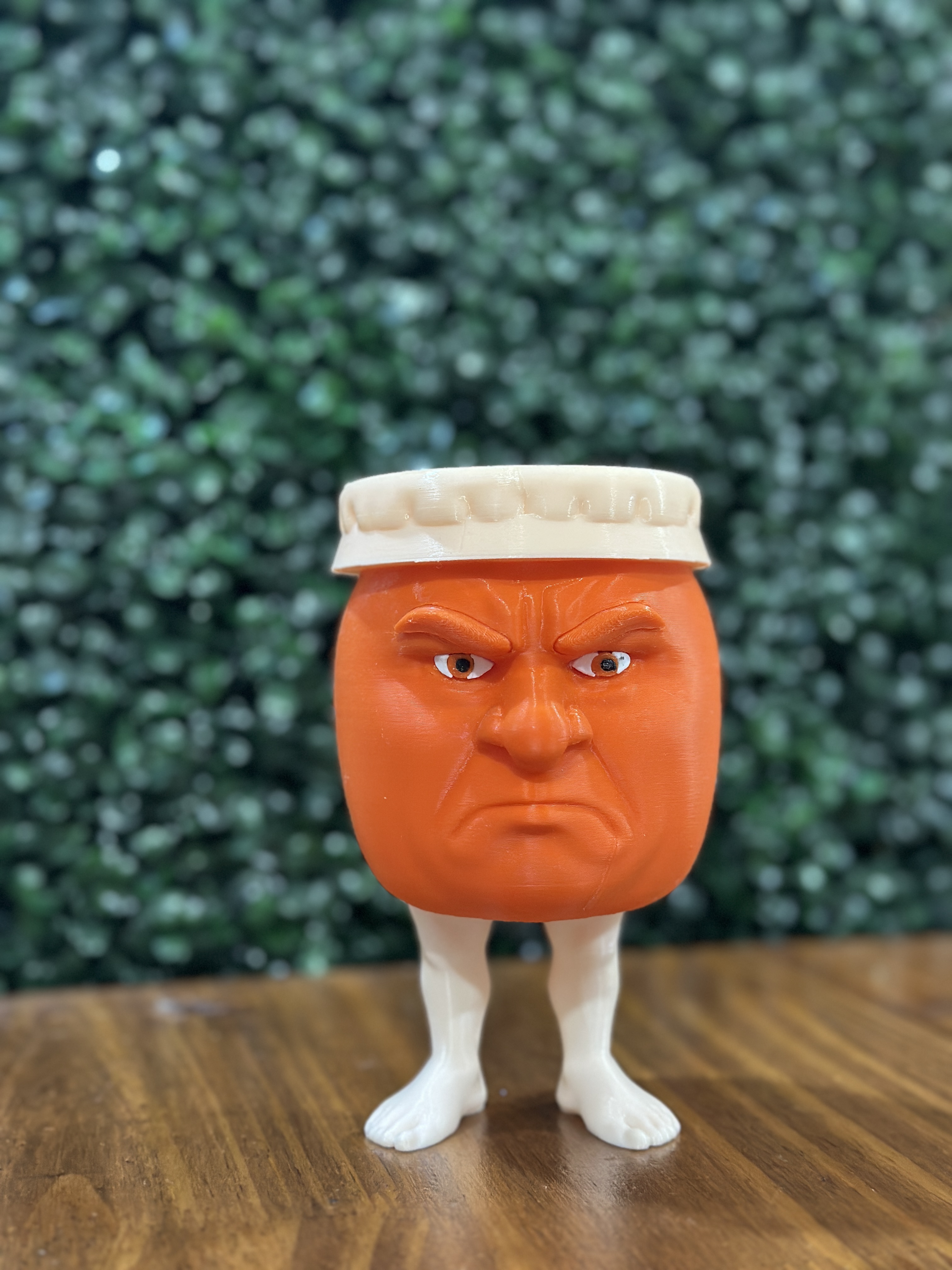 Figura Frasco Enojado / Mermelada Humanoide Brainrot Meme 3D