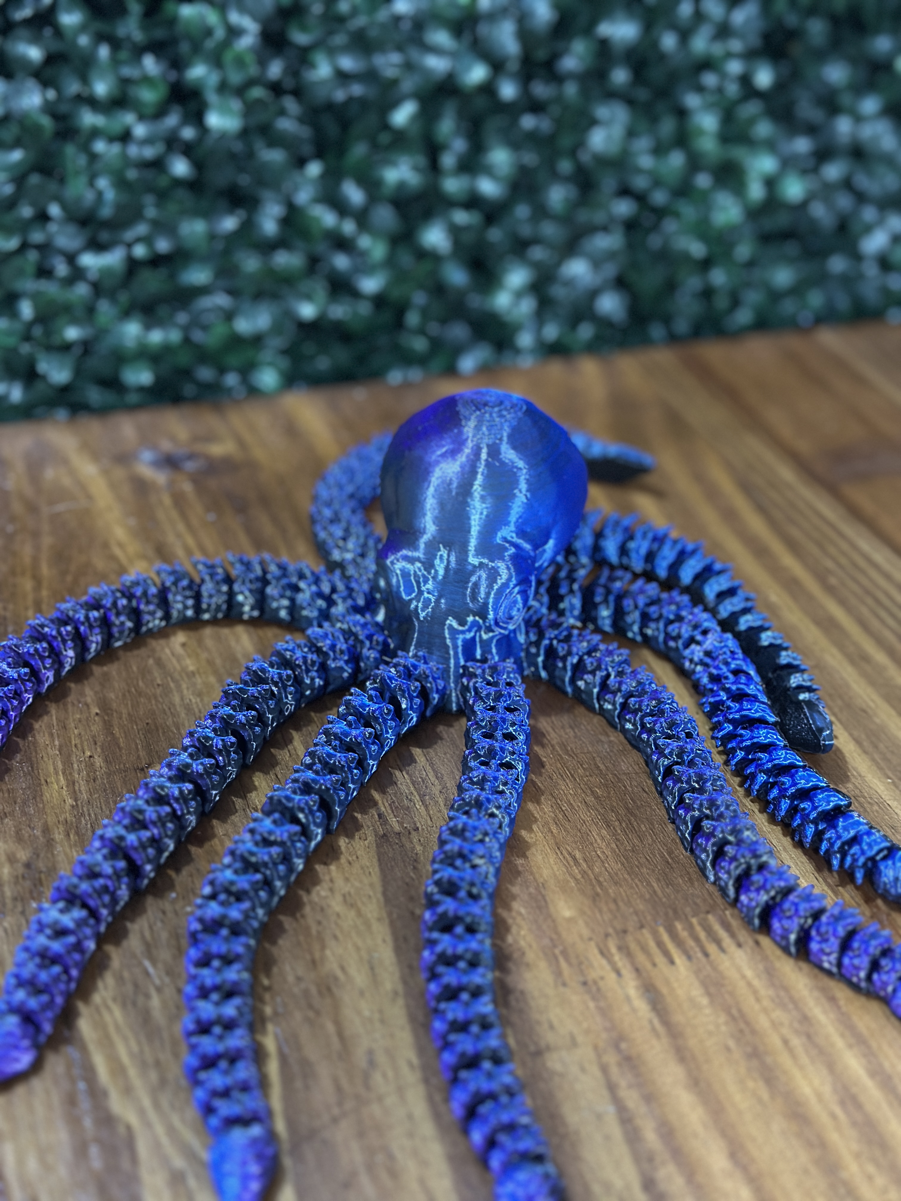 Figura Pulpo Articulado Gigante / Flexi Octopus Galaxia 3D 🐙🌌✨