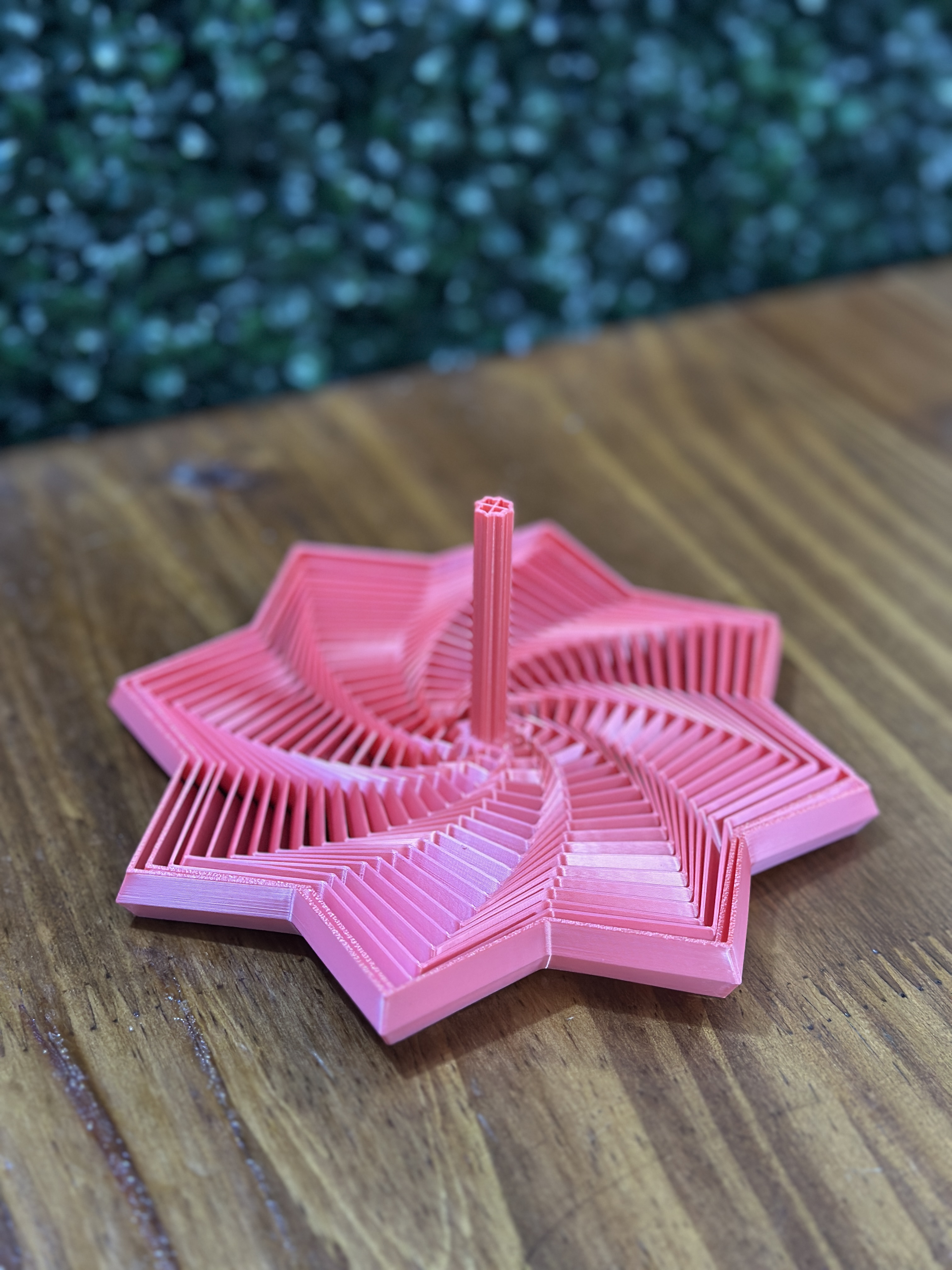Estrella Telescópica Piramidal / Pasatiempo Mecánico Spiral Star 3D ⭐️🌀✨