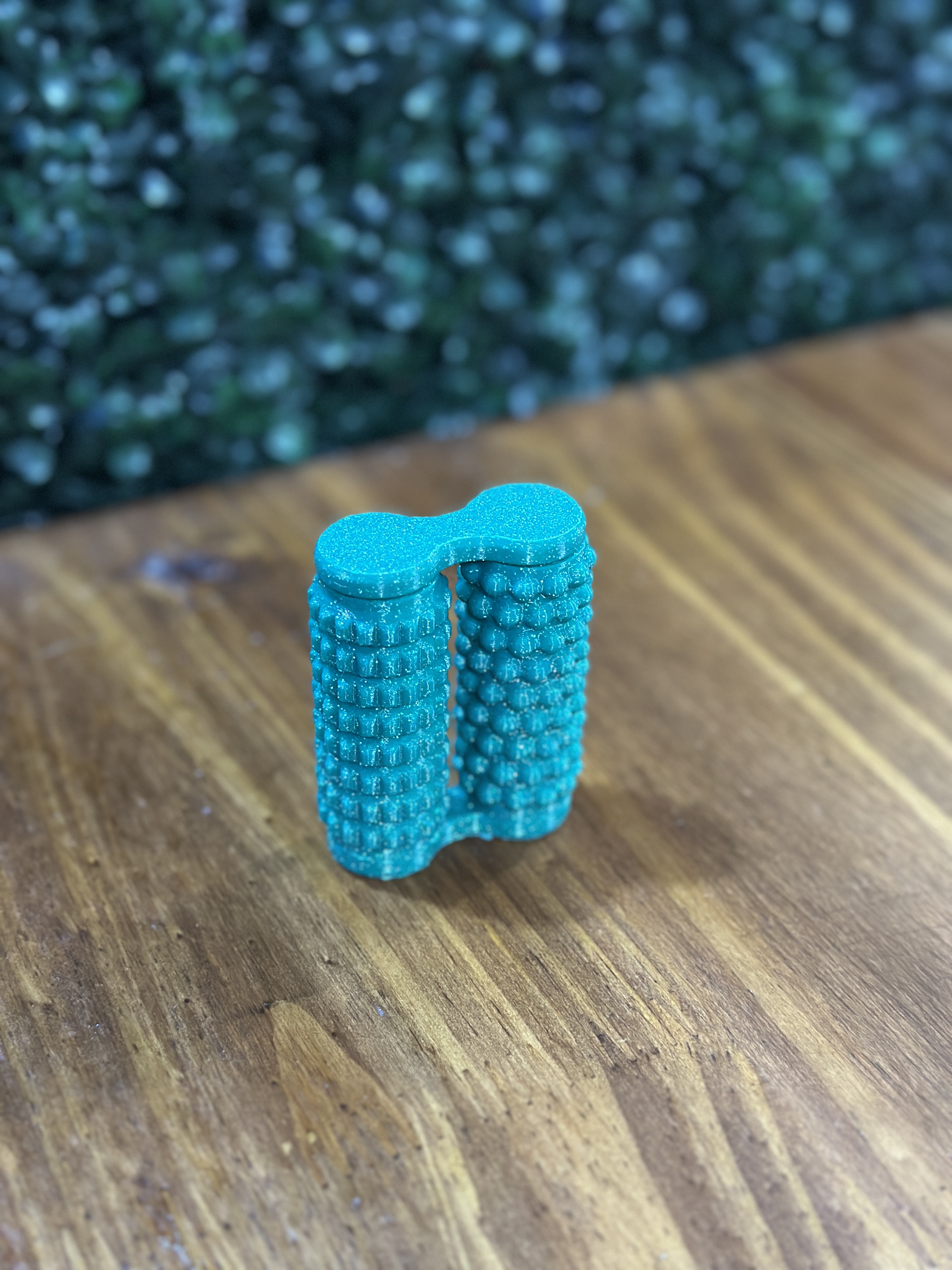 Rodillo Doble Antiestrés Sensorial / Fidget Roller Texturizado 3D
