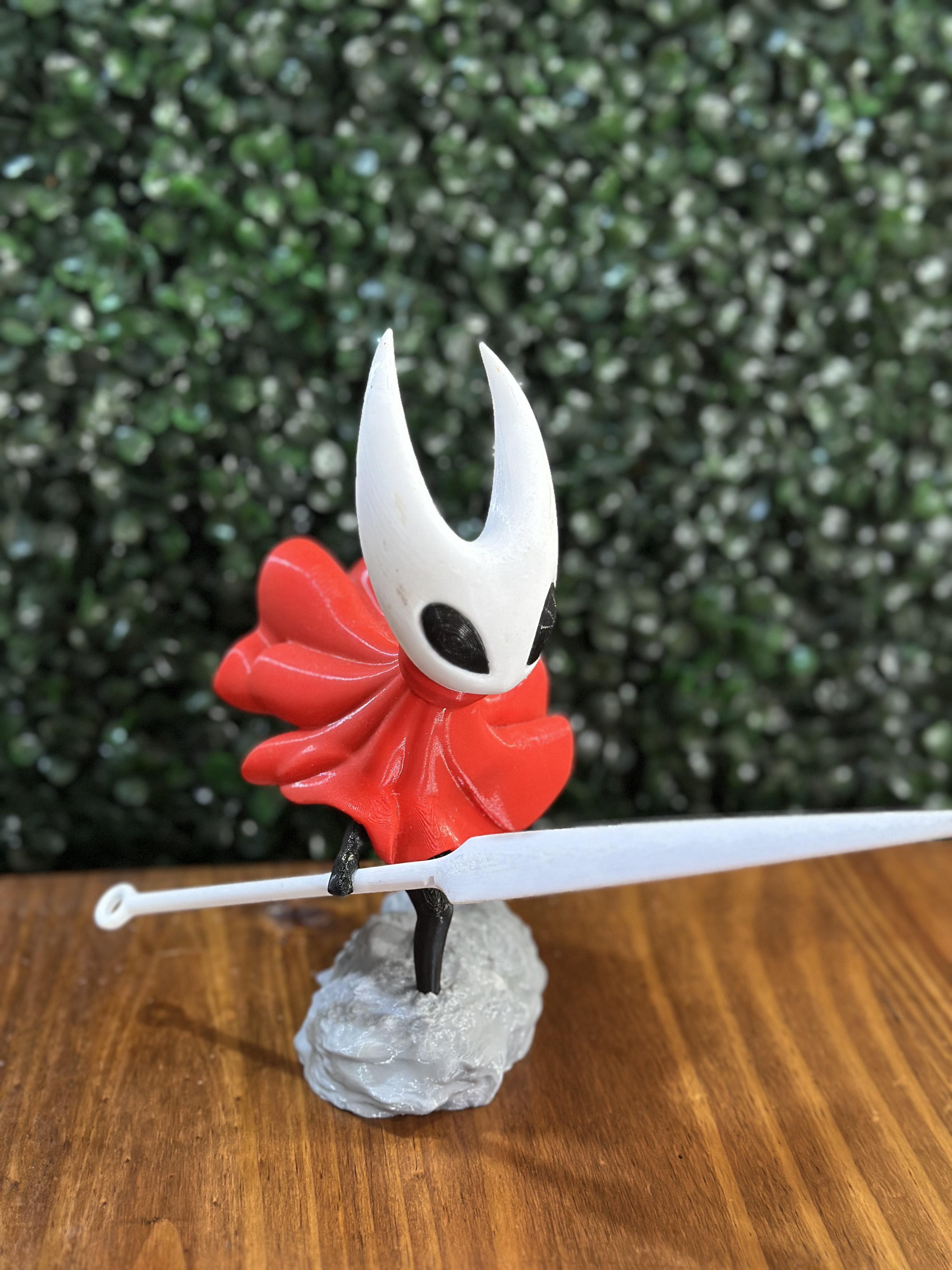 Figura Hornet Hollow Knight / Silksong / Coleccionable 3D 🕷️⚔️🔴