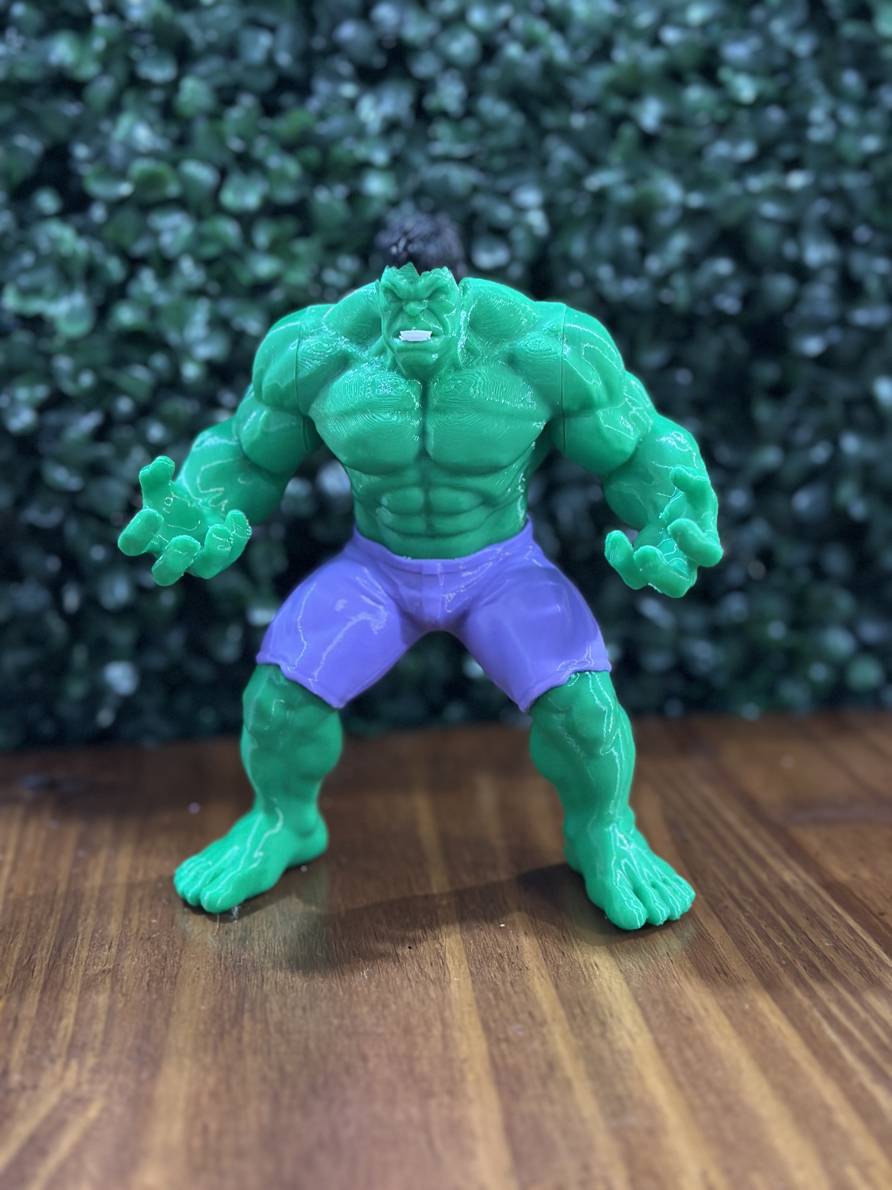 Figura Hulk Marvel / Coleccionable 3D 💚👊💥
